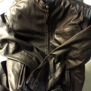 Polo - Ralph Lauren (Black Leather) Jacket